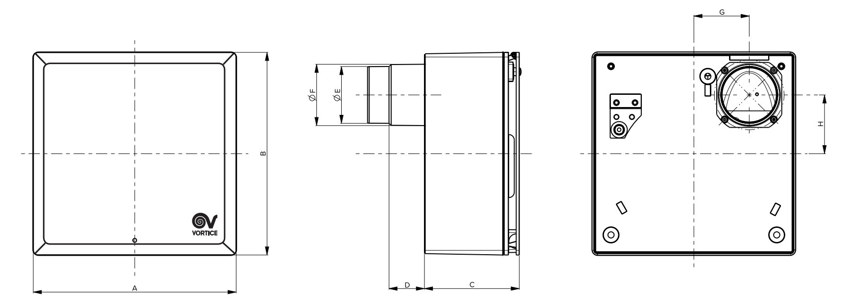 Vortice VORT QUADRO EVO