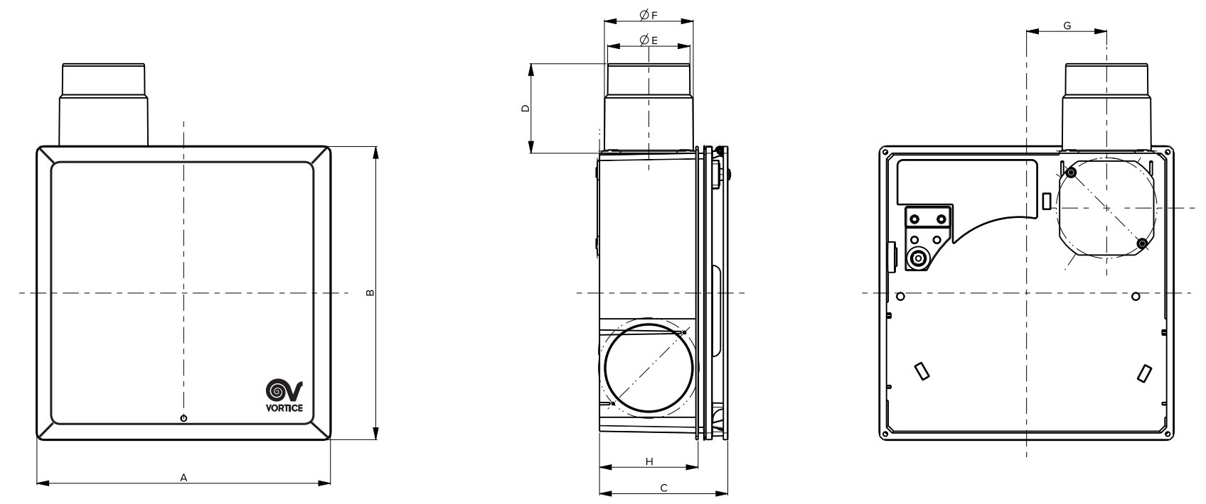 Vortice VORT QUADRO EVO