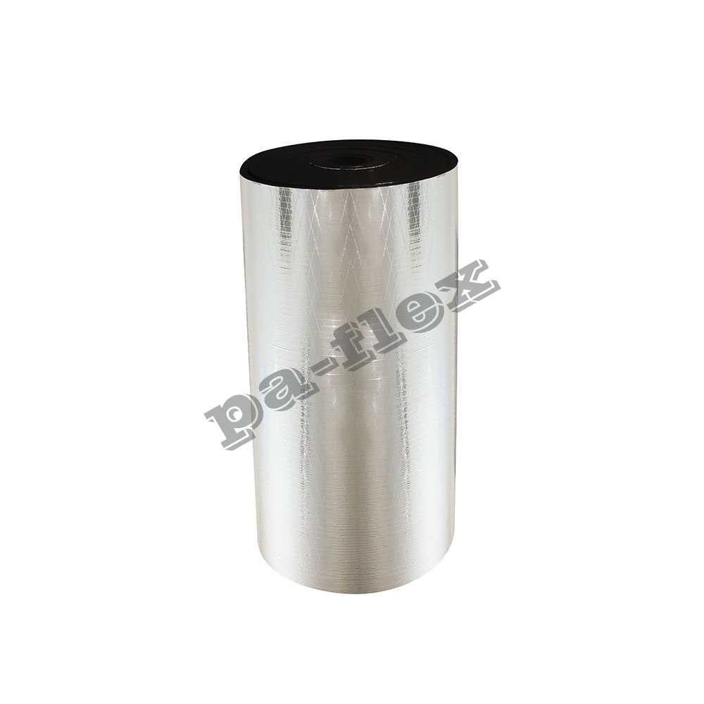 Alüminyum Folyo Kaplı Elastomerik Kauçuk Köpüğü Yalıtım Levhaları