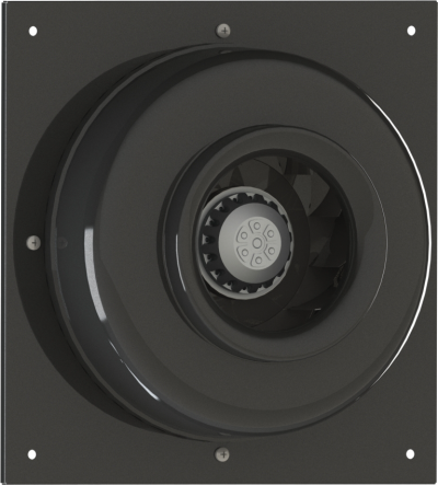 BFTX Duvara monte Yuvarlak Kanal Fanı- Geriye Eğimli Kanat