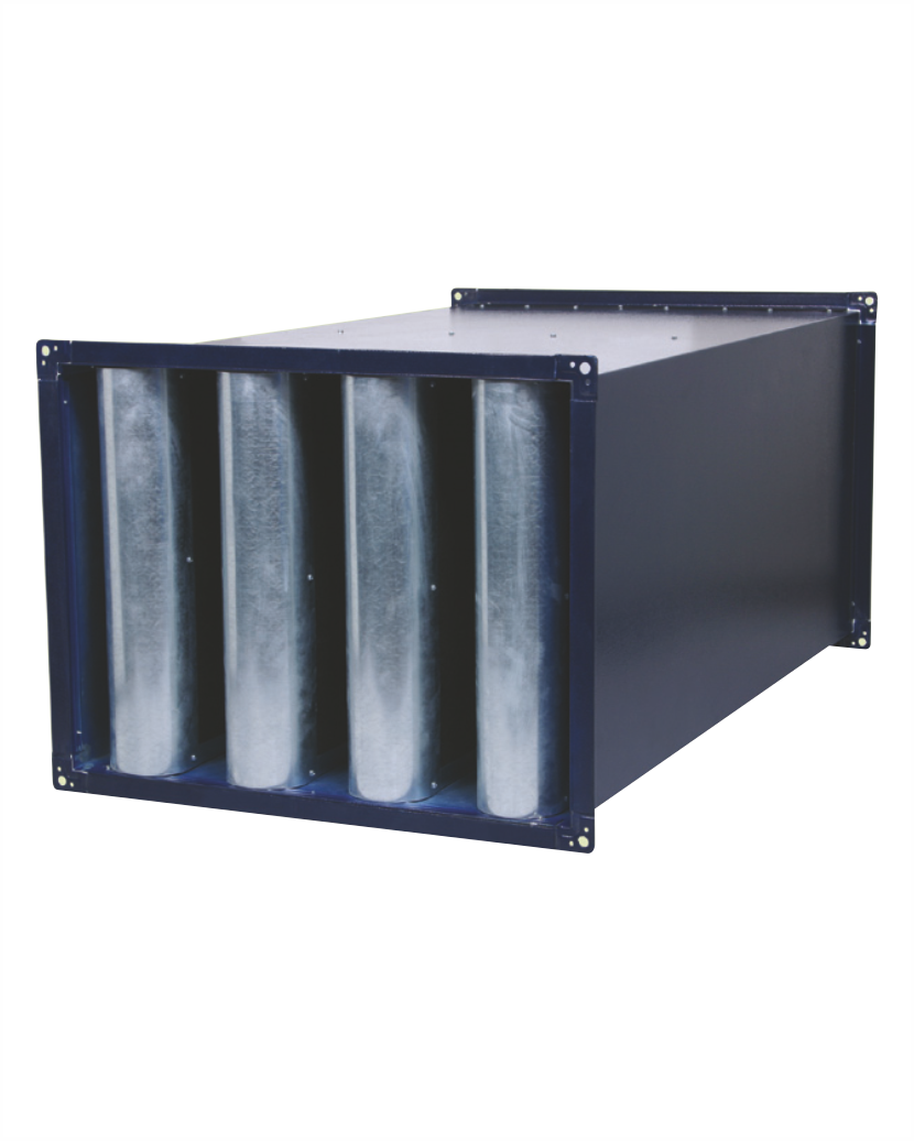 Dörtgen Kesitli Kanal Tipi Susturucu HKTDS