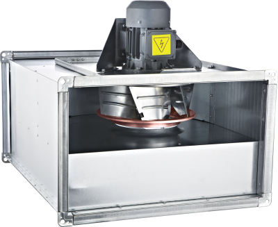 BDKF-R EX ATEX-Dikdörtgen Kanal Fanı -Geriye Eğimli Kanat