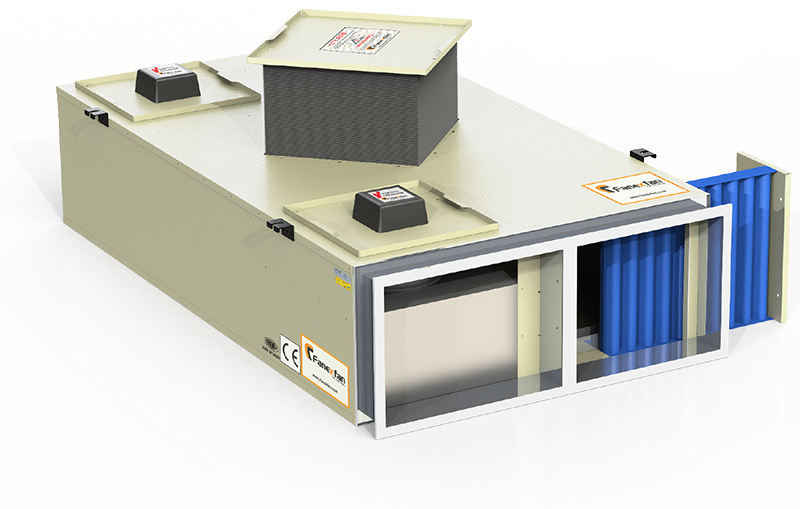 PLUG FANLI ISI GERİ KAZANIM CİHAZLARI (ALÜMİNYUM EŞANJÖRLÜ)