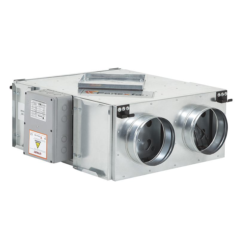 Enerji Tasarruflu Plug Fanlı Isı Geri Kazanım Cihazları (Alüminyum Eşanjörlü)