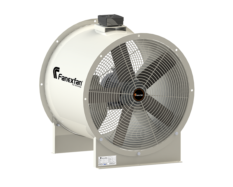 Harici Motorlu Alüminyum Kanatlı Direkt Akuple Büyük Kovanlı Yangın Duman Egzoz Basınçlandırma Fanları