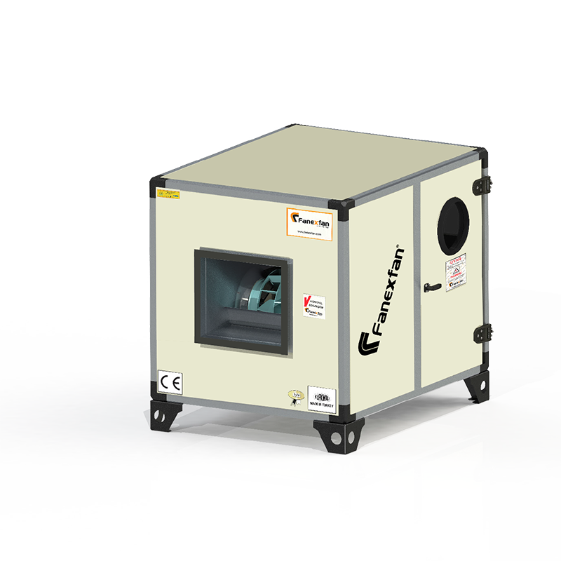 Geriye Eğimli Seyrek Kanatlı Hücreli Vantilatörler