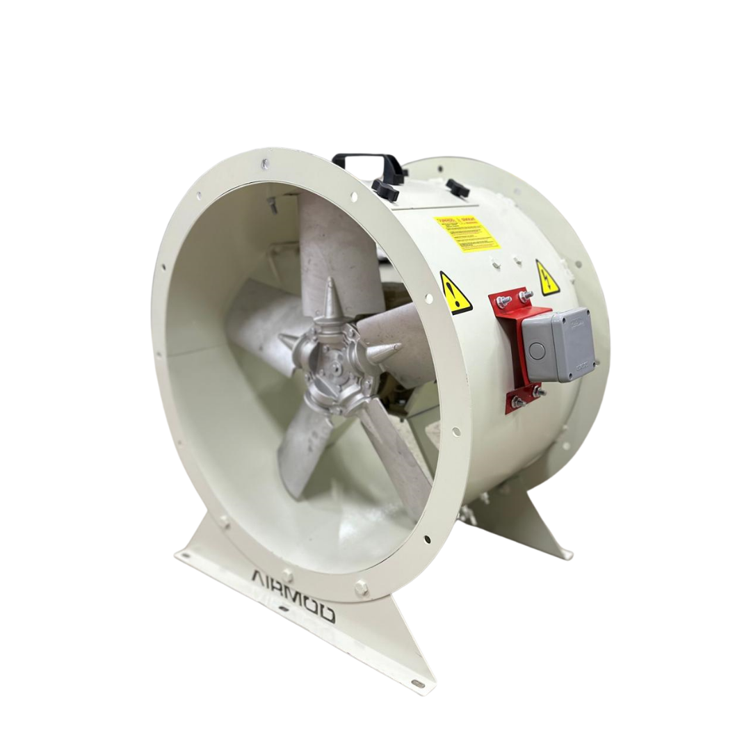 AirMod AX Serisi Alüminyum Pervaneli Aksiyel Basınçlandırma Fanı