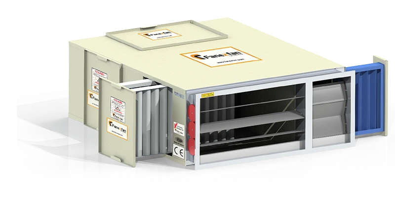 Kanal Tipi Sığınak Havalandırma Fanları (Plug Fanlı)