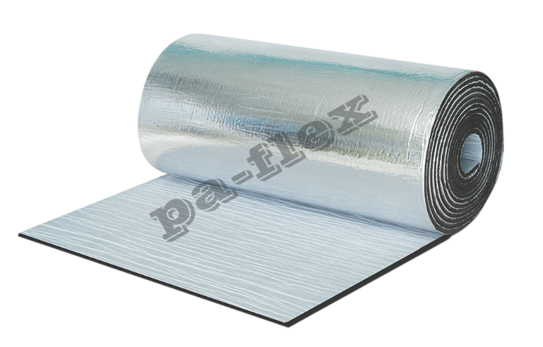 Alüminyum Folyolu Kendinden Yapışkanlı Elastomerik Kauçuk Köpüğü Yalıtım Levhalaları